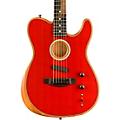 Fender Acoustasonic Telecaster Ebony Fingerboard Acoustic-Electric Guitar Crimson RedDakota Red