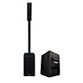 QSC Active 3-Way Column Loudspeaker With Cover, Black