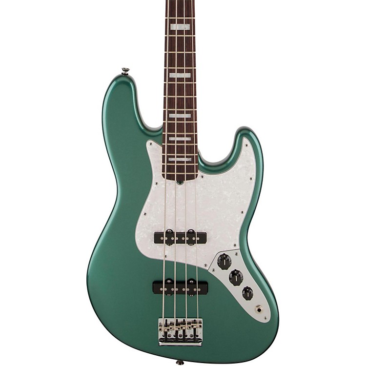 Fender Adam Clayton Jazz Bass Electric Bass Guitar Sherwood Green 