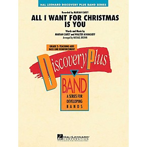 Hal Leonard All I Want For Christmas Is You Concert Band Level 2 | Musician's Friend