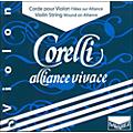 Corelli Alliance Vivace Violin A String 4/4 Size Medium Loop End4/4 Size Medium Loop End