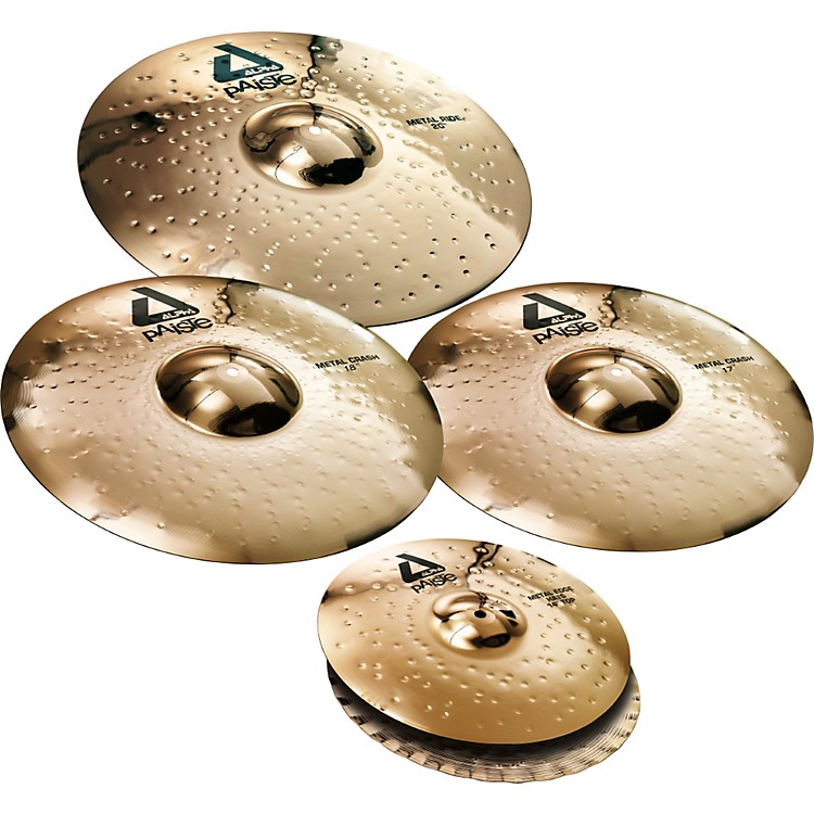 Paiste Alpha Brilliant Cymbal Pack Musician's Friend