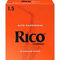 Rico Alto Saxophone Reeds, Box of 10 Strength 2.5Strength 1.5