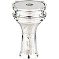 MEINL Aluminum Hand-Hammered Darbuka Silver 5.90 x 11 in.Silver 5.33 x 9.25 in.