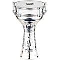 MEINL Aluminum Hand-Hammered Darbuka Silver 5.90 x 11 in.Silver 7 1/4 In X 13 1/3 In