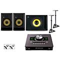Universal Audio Apollo Twin X Duo with KRK ROKIT G5 Studio Monitor Pair & S10 Subwoofer (Stands & Cables Included) ROKIT 5ROKIT 8