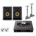 Universal Audio Apollo Twin X Duo with KRK ROKIT G5 Studio Monitor Pair (Stands & Cables Included) ROKIT 5ROKIT 5