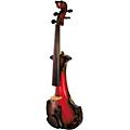 Bridge Aquila Series 4-String Electric Violin Black-BlueBlack-Red