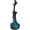Bridge Aquila Series 4-String Electric Violin Black-BlueBlue Marble