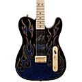 Fender Artist Series James Burton Telecaster Electric Guitar Blue Paisley FlamesBlue Paisley Flames