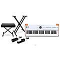 Arturia AstroLab Stage Keyboard With Proline Double-Braced Stand & Memory Foam Bench Package (Pedals Included) - 61 Key Package