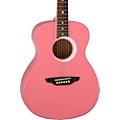 Luna Aurora Borealis 3/4 Size Acoustic Guitar Pink SparklePink Sparkle