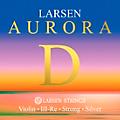 Larsen Strings Aurora Violin D String 1/2 Size Aluminum Wound, Medium Gauge, Ball End4/4 Size Silver Wound, Heavy Gauge, Ball End