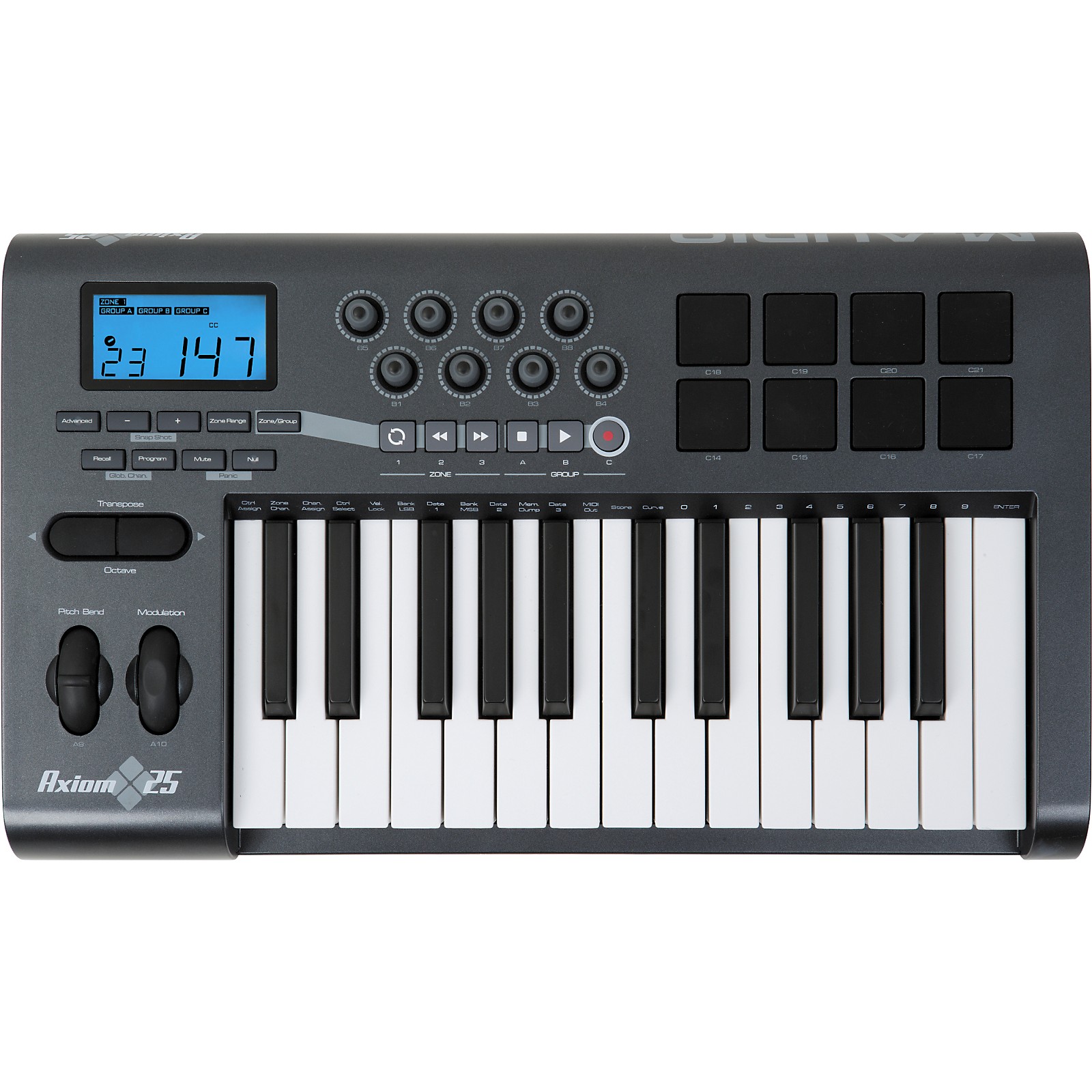 M Audio Axiom 25 25 Key USB MIDI Keyboard Controller Musician S Friend