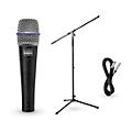 Shure BETA 57A Dynamic Mic With Cable and Stand