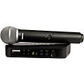 Shure BLX24 Handheld Wireless System With PG58 Capsule Band J11Band H9