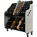 A&S Crafted Products Band Room Double-Stack Acoustic Guitar Case Storage Rack