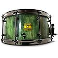 OUTLAW DRUMS Bandit Series Snare Drum with Black Hardware 14 x 8 in. Yeehaw Yellow14 x 6.5 in. Gallop Green