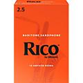 Rico Baritone Saxophone Reeds, Box of 10 Strength 3Strength 2.5