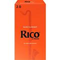 Rico Bass Clarinet Reeds, Box of 25 Strength 2.5Strength 2