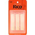 Rico Bass Clarinet Reeds, Box of 3 Strength 2.5Strength 3