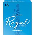 Rico Royal Bb Clarinet Reeds, Box of 10 Strength 2.5Strength 1.5