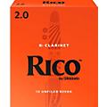 Rico Bb Clarinet Reeds, Box of 10 Strength 3Strength 2