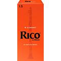Rico Bb Clarinet Reeds, Box of 25 Strength 3Strength 1.5