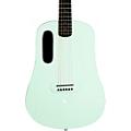 LAVA MUSIC Blue Lava Touch Acoustic-Electric Guitar With Airflow Bag Midnight BlackAqua Mint Green