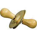 Rhythm Band Brass Cymbals With Knobs Finger Cymbals, Two Pair With StrapsFinger Cymbals With Wood Knobs