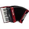 Hohner Bravo II 48 Accordion With Black Bellows Condition 2 - Blemished Red 197881134570Condition 1 - Mint Red