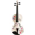 Rozanna's Violins Butterfly Dream White Glitter Series Violin Outfit 1/41/4