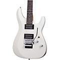 Schecter Guitar Research C-6 Deluxe With Floyd Rose Trem Electric Guitar Satin BlackSatin White