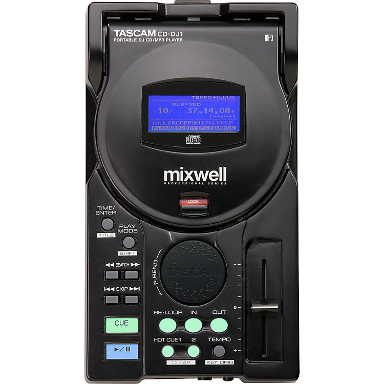 TASCAM CDDJ1 Portable DJ CD/MP3 Player Musician's Friend