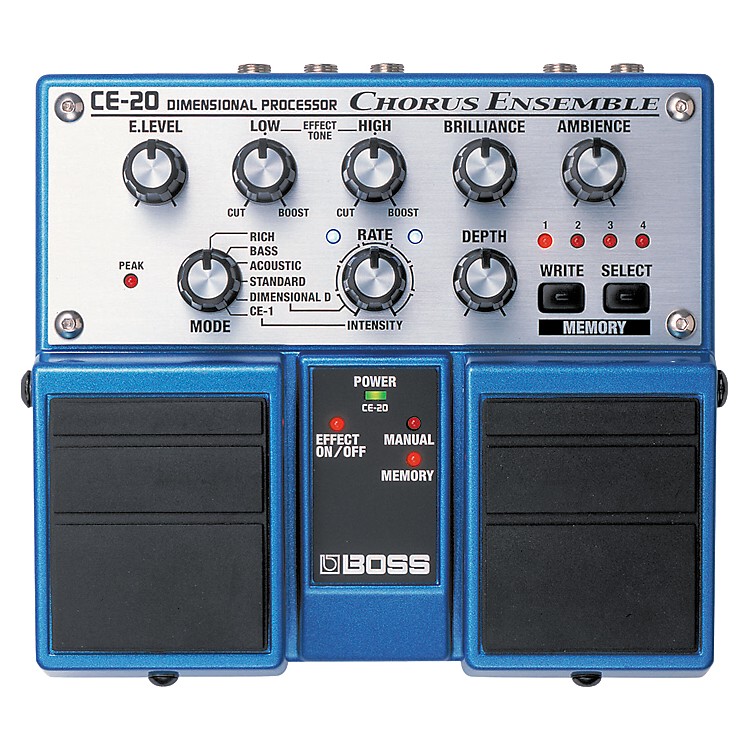 Boss CE20 Chorus Ensemble Twin Pedal Musician's Friend