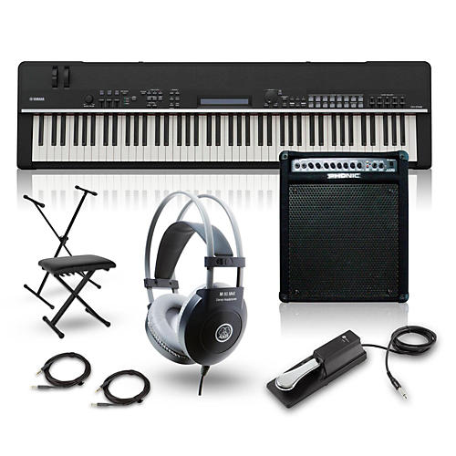 Yamaha CP4 Stage 88Key Stage Piano with Keyboard Amplifier, Stand