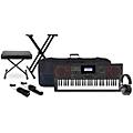 Casio CT-X5000 61-Key Portable Arranger Keyboard With TASCAM TH-200X Studio Headphone Package (Pedals/Bench/Stand/Bag Included) Graphite