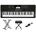 Casio CT-X700 61-Key Arranger Essentials Bundle Black