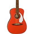 Fender California Malibu Player Acoustic-Electric Guitar Olympic WhiteFiesta Red