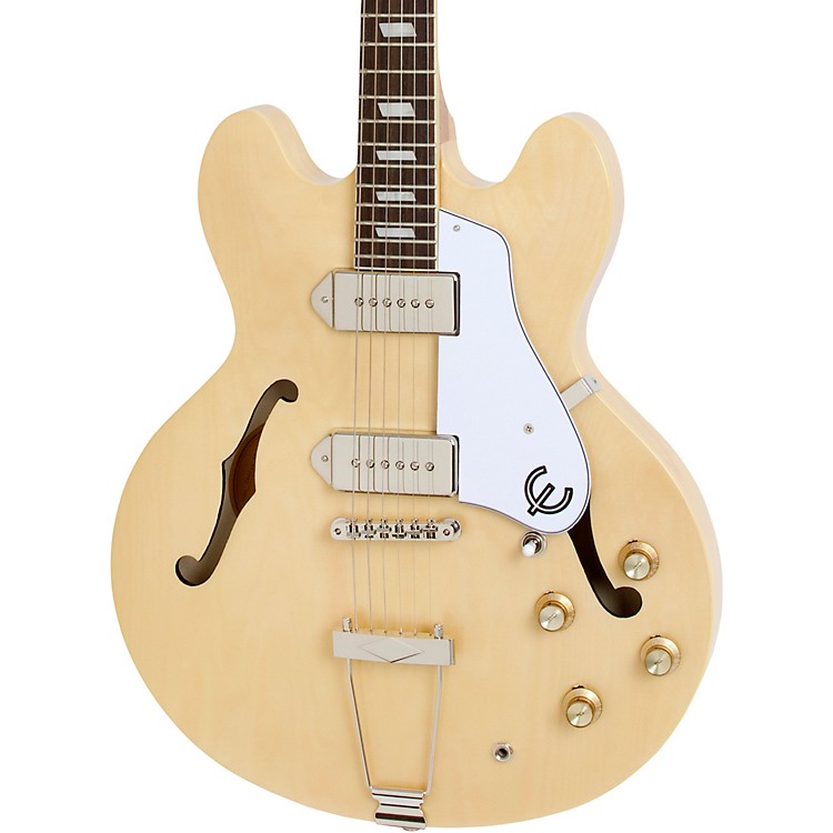 epiphone casino natural finish