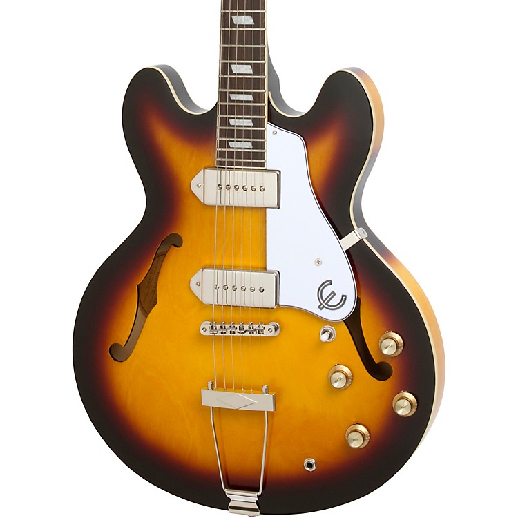 different eras of epiphone casino guitar