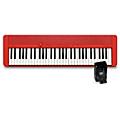 Casio Casiotone CT-S1 Portable Keyboard With WU-BT10 Bluetooth Adapter - Red