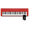 Casio Casiotone CT-S1 Portable Keyboard With WU-BT10 Bluetooth Adapter WhiteRed
