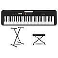 Casio Casiotone CT-S200 Keyboard With Stand and Bench RedBlack