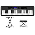 Casio Casiotone CT-S410 Keyboard With Stand and Bench Red