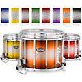 Pearl Championship CarbonCore Varsity FFX Marching Snare Drum Burst Finish 14 x 12 in. Orange Silver #97813 x 11 in. Black Silver #368