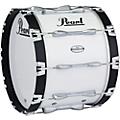 Pearl Championship Maple Marching Bass Drum, 30 x 16 in. Pure WhitePure White