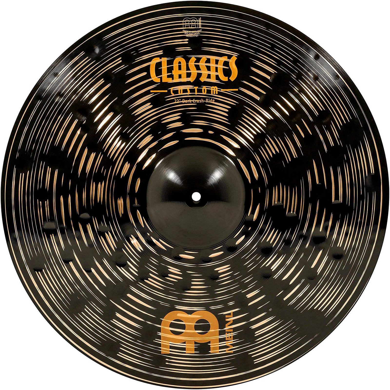 Meinl Classics Custom Dark Crash Ride Cymbal 22 In Musician S Friend