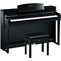 Yamaha Clavinova CSP-255 Digital Console Piano With Bench Black WalnutPolished Ebony