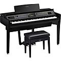 Yamaha Clavinova CVP-909 Digital Piano With Counterweight Keyboard and Bench Matte BlackMatte Black